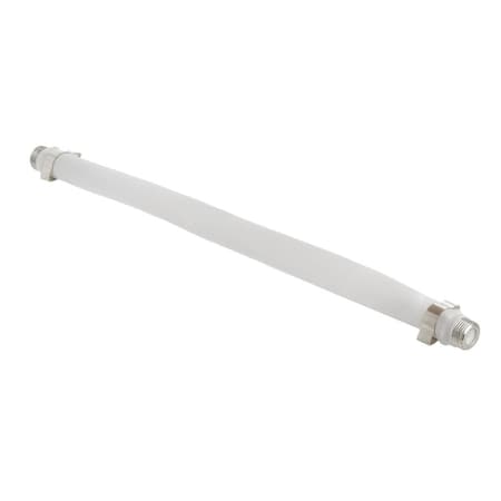 Cmple 8 ft. Flat F to F Type Coaxial Jumper 135-N